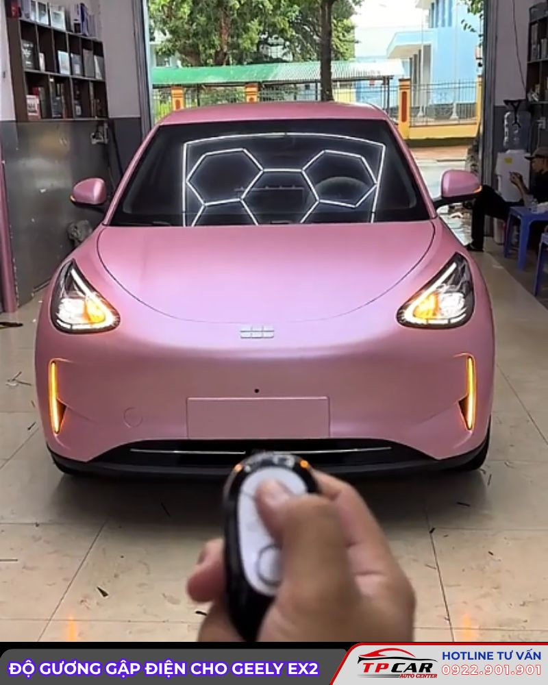 độ gương gập điện cho geely ex2