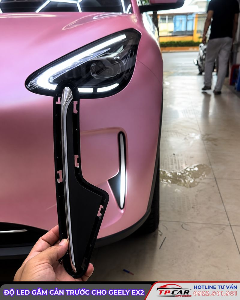 độ led gầm cản trước cho geely ex2