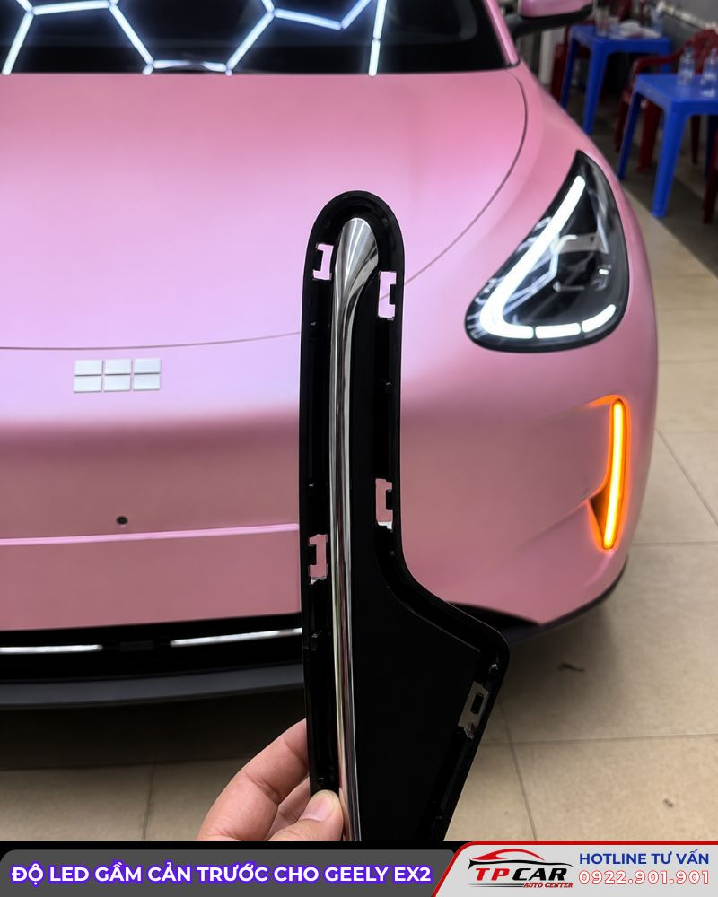 độ led gầm cản trước cho geely ex2