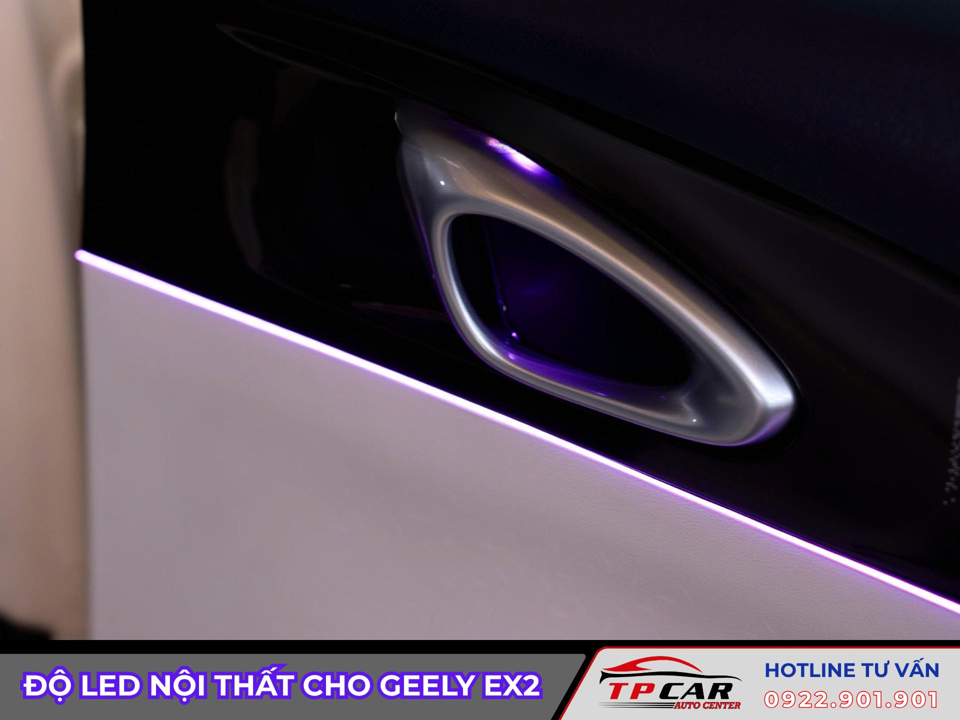 Độ led nội thất cho geely ex2