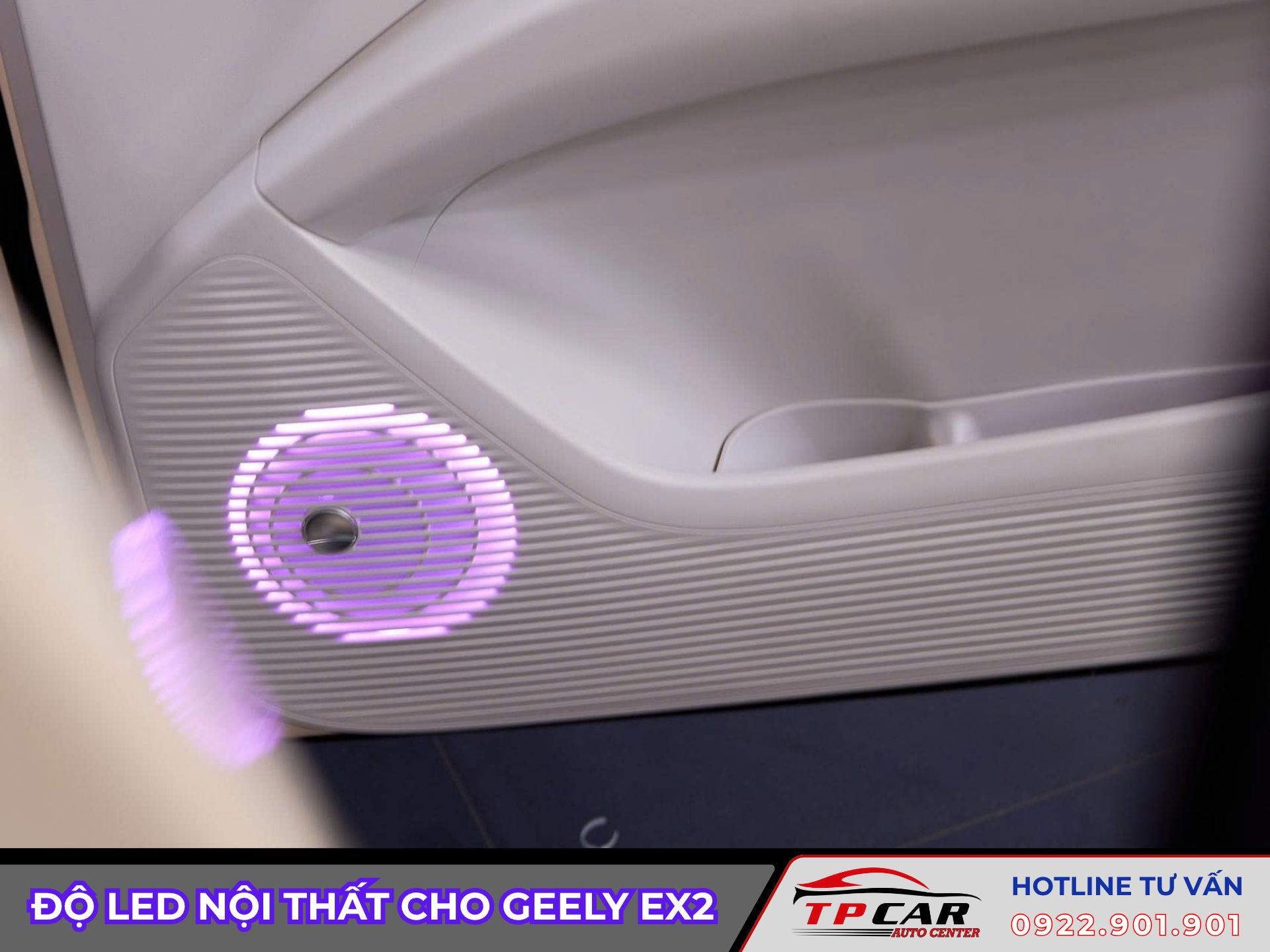 Độ led nội thất cho geely ex2