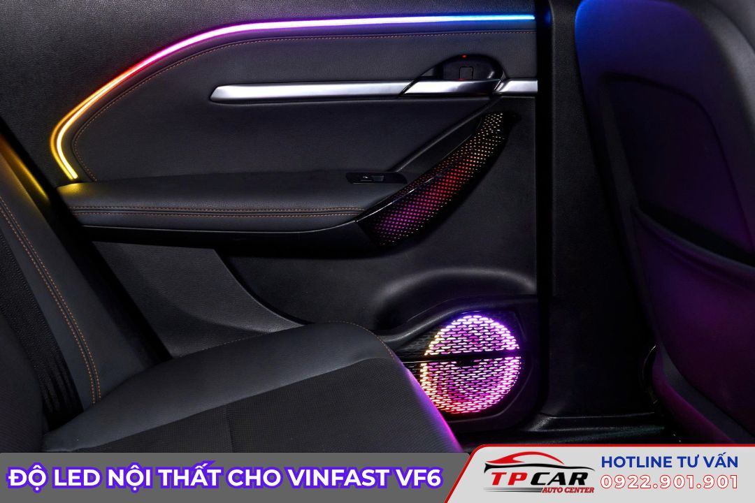 độ led nội thất cho vf6