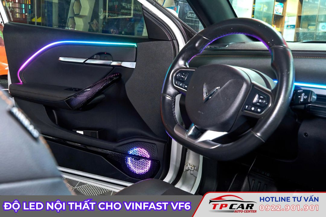 độ led nội thất cho vf6