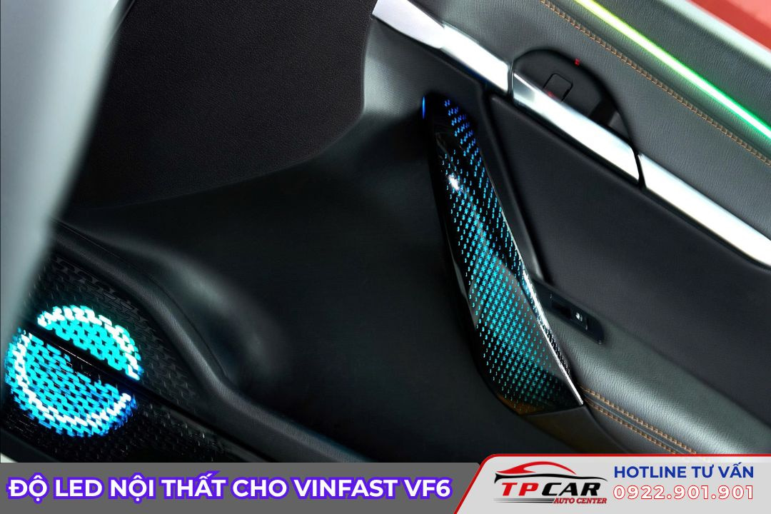 độ led nội thất cho vf6