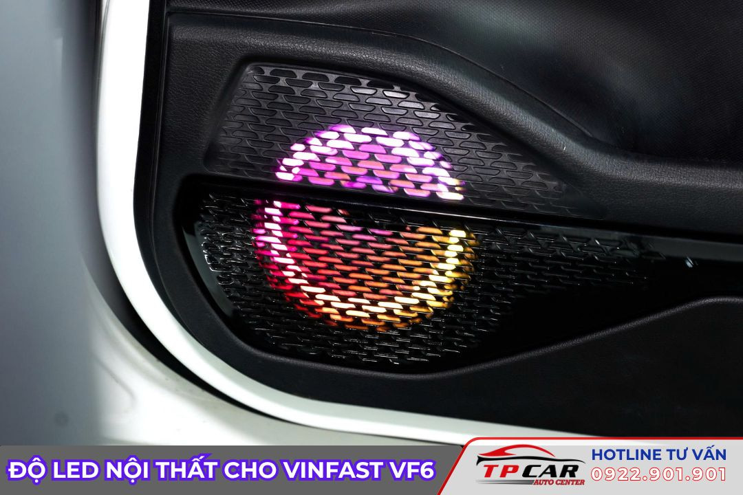 độ led nội thất cho vf6