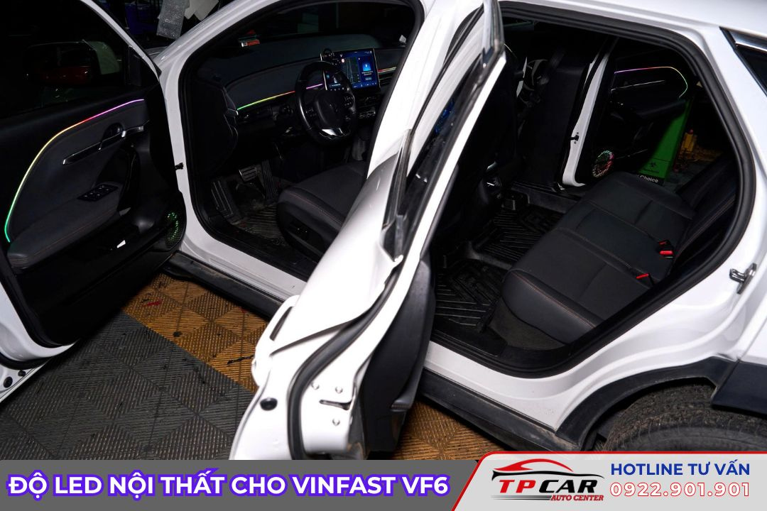 độ led nội thất cho vf6