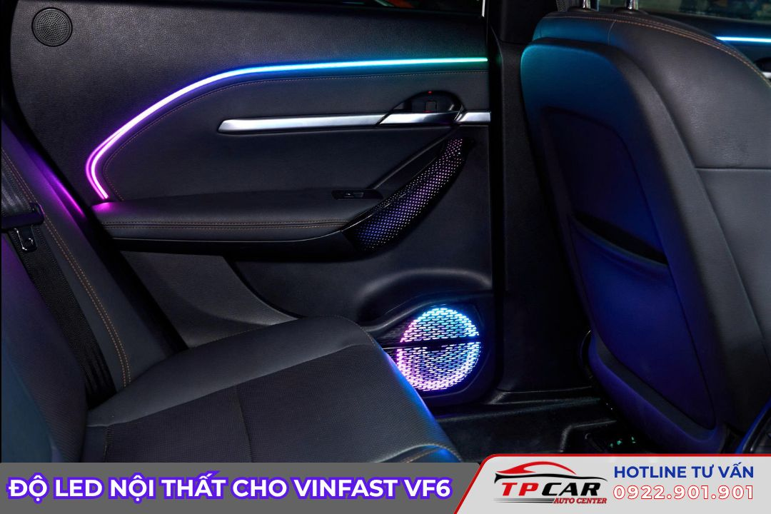 độ led nội thất cho vf6