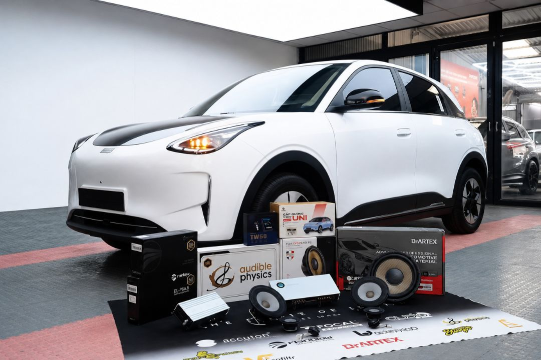 nâng cấp âm thanh cho geely ex2