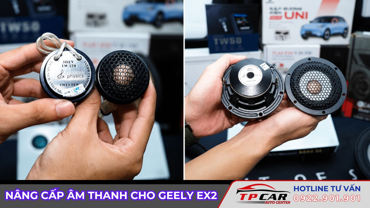nâng cấp âm thanh cho geely ex2