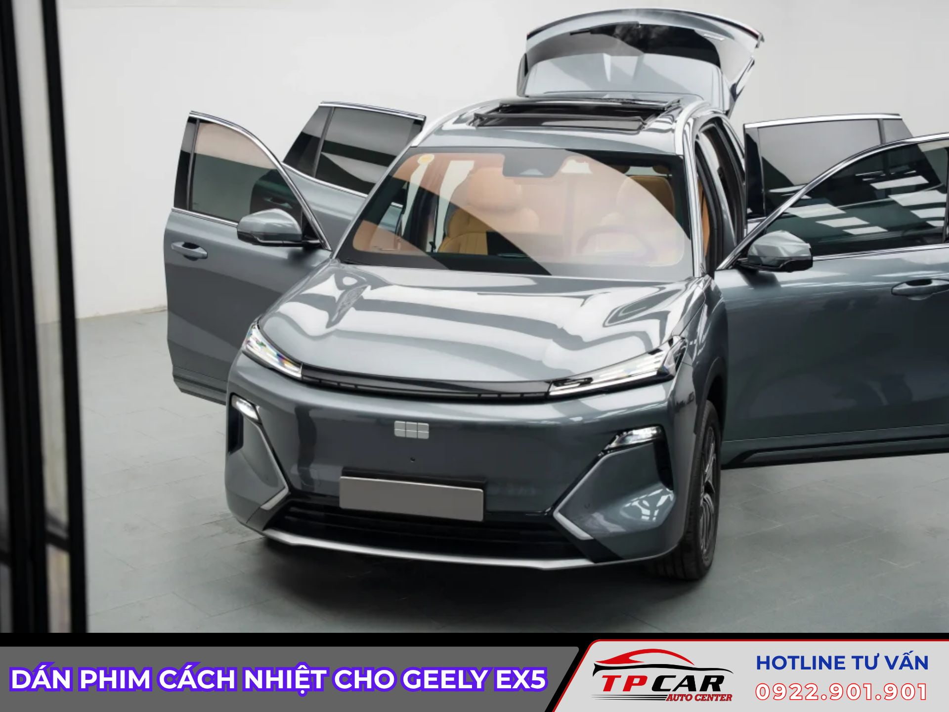 dán phim cách nhiệt cho geely ex5