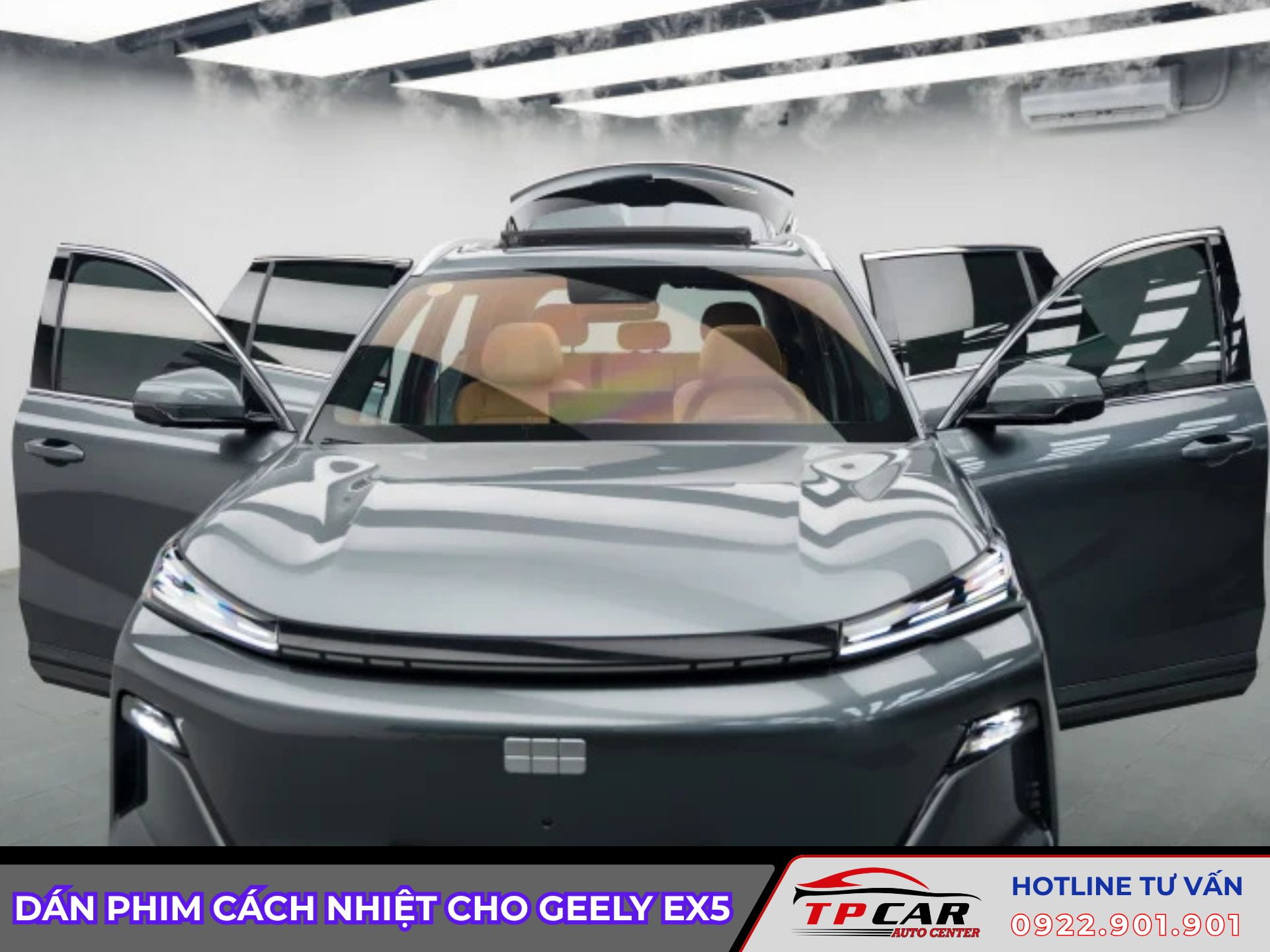 dán phim cách nhiệt cho geely ex5