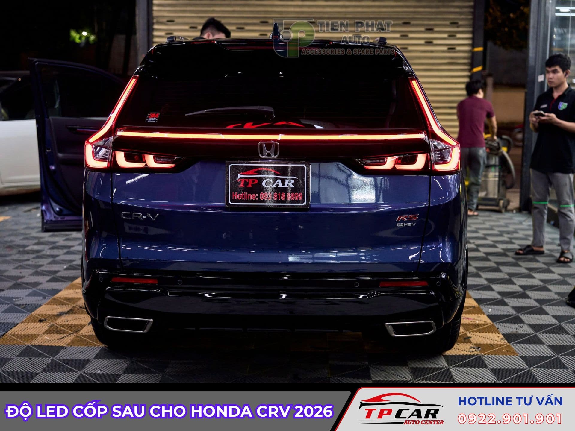 độ led cốp sau cho honda crv 2026