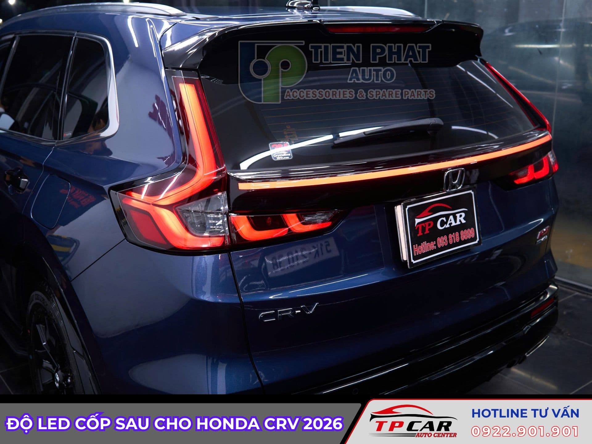 độ led cốp sau cho honda crv 2026