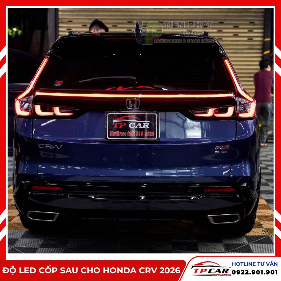 độ led cốp sau cho honda crv 2026
