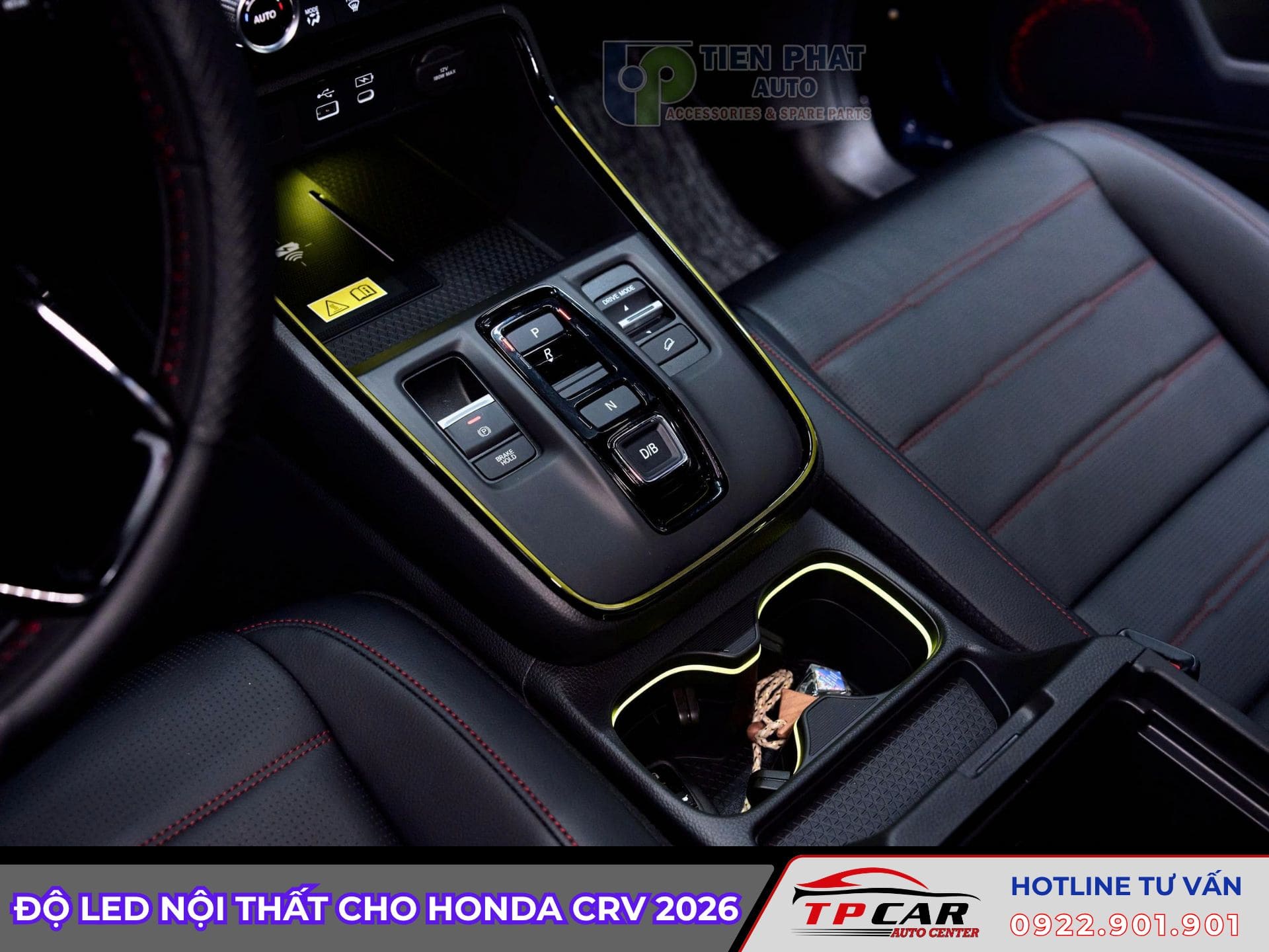 độ led nội thất cho honda crv 2026
